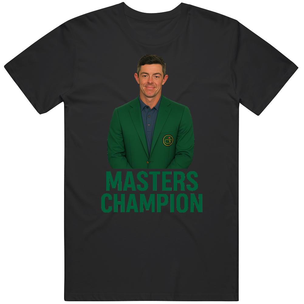 Rory Mcilroy Masters Golf Champion Fan T Shirt