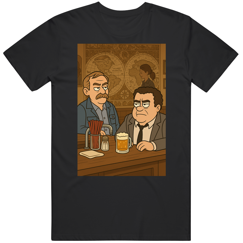 Norm Peterson Cliff Clavin Cheers Tv Show Fan T Shirt