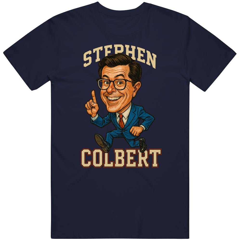 Stephen Colbert Late Night Talk Show Host T Shirt