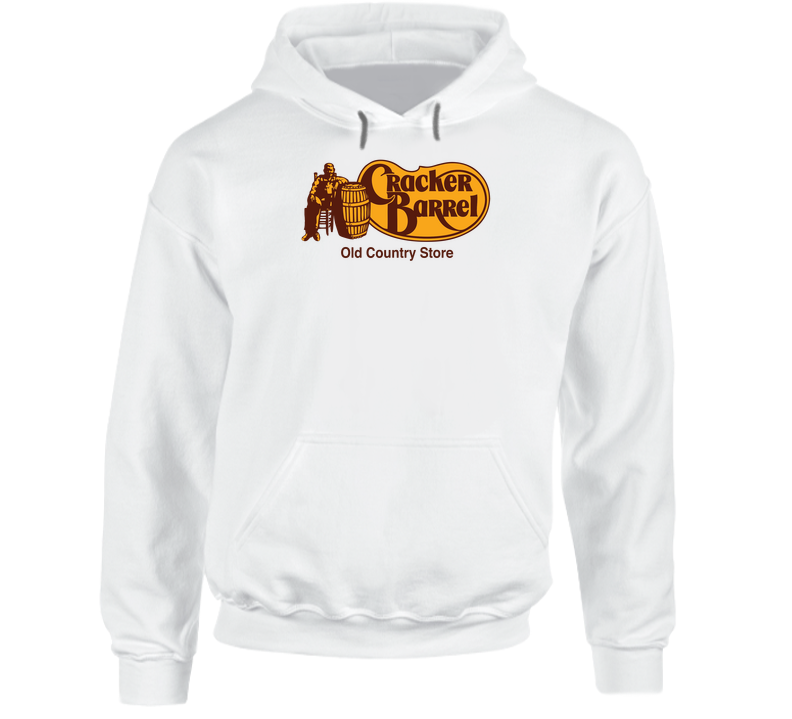 Cracker Barrel Old Country Store Nasdaq Company Logo Employee Fan Mens Soft Cotton Tee Hoodie
