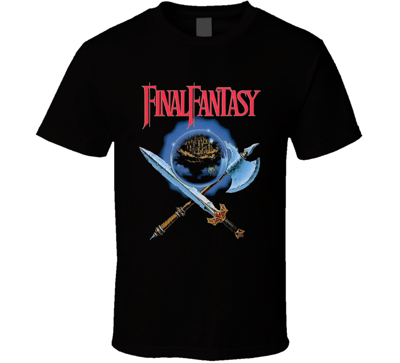 Final Fantasy Nes Retro T Shirt