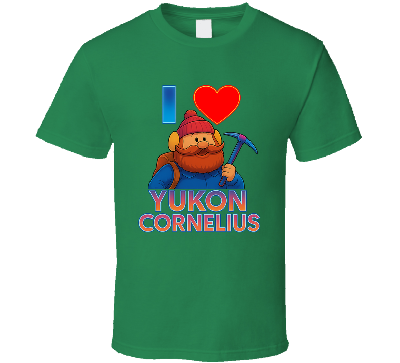 I Love Yukon Cornelius Rudolph Christmas Movie T Shirt