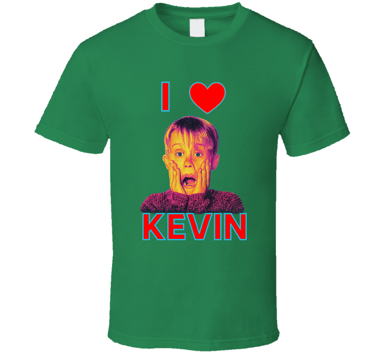 I Love Kevin Home Alone Christmas Movie T Shirt