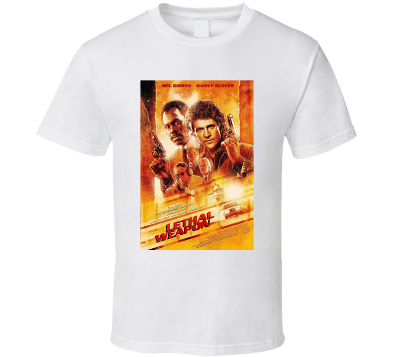 Lethal Weapon 80s Movie Fan T Shirt