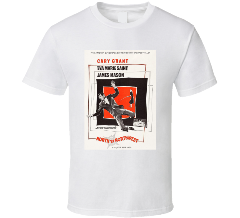 North By Northwest Best Alfred Hitchcock Movie Fan T Shirt North By Northwest Best Alfred Hitchcock Movie Fan T Shirt