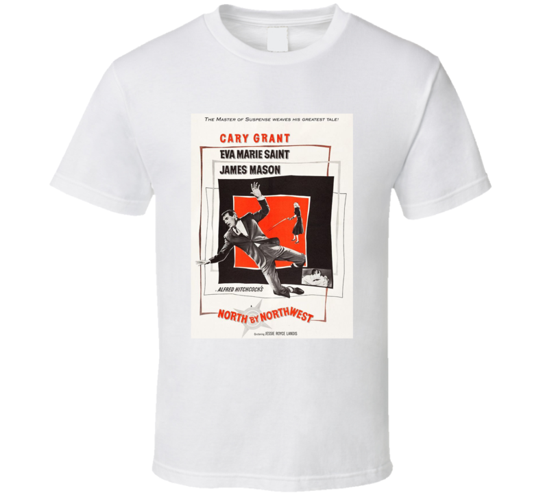 North By Northwest Best Alfred Hitchcock Movie  Fan T Shirt