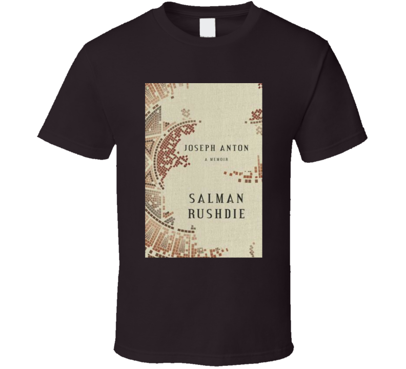 Joseph Anton A Memoir Novel Salman Rushdie Book Cover T Shirt