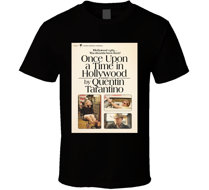 Once Upon A Time In Hollywood Book Cover Avid Reader Fan T Shirt