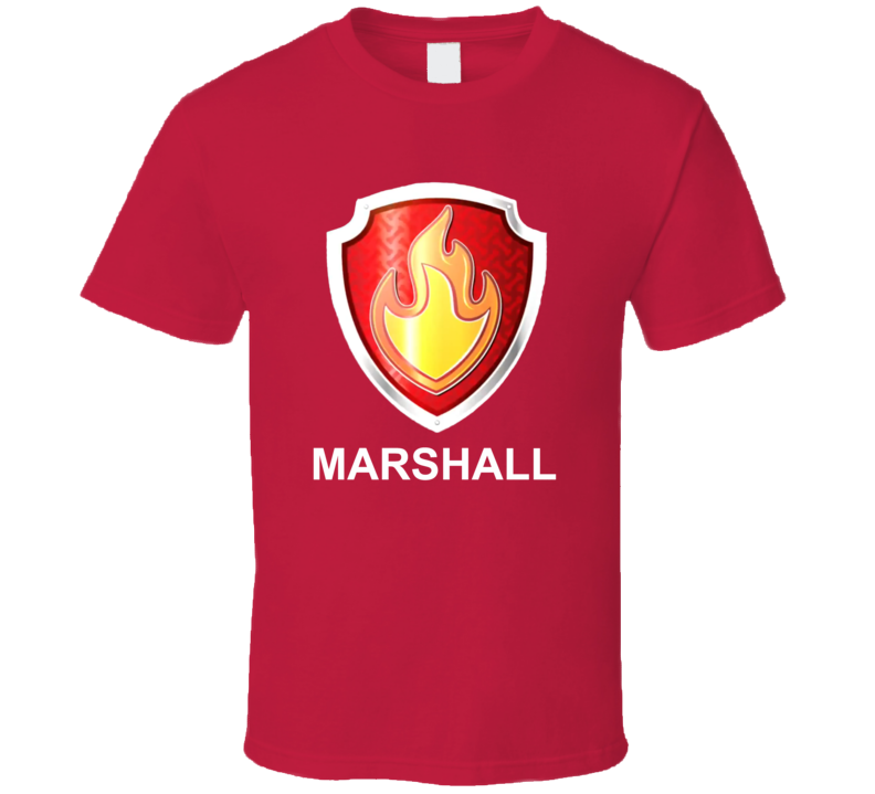 Marshall Paw Patrol Kids Tv Show Fan T Shirt