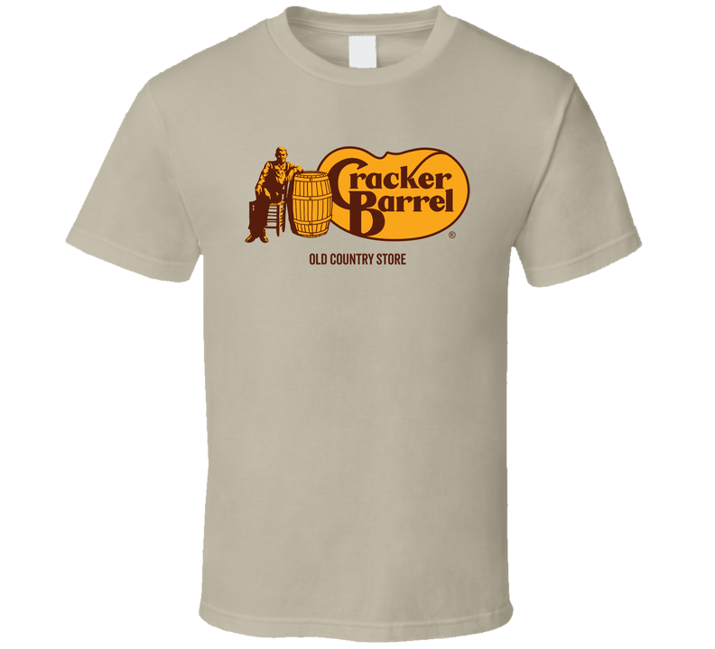 Cracker Barrel Original Logo Fan T Shirt Cracker Barrel Original Logo Fan T Shirt
