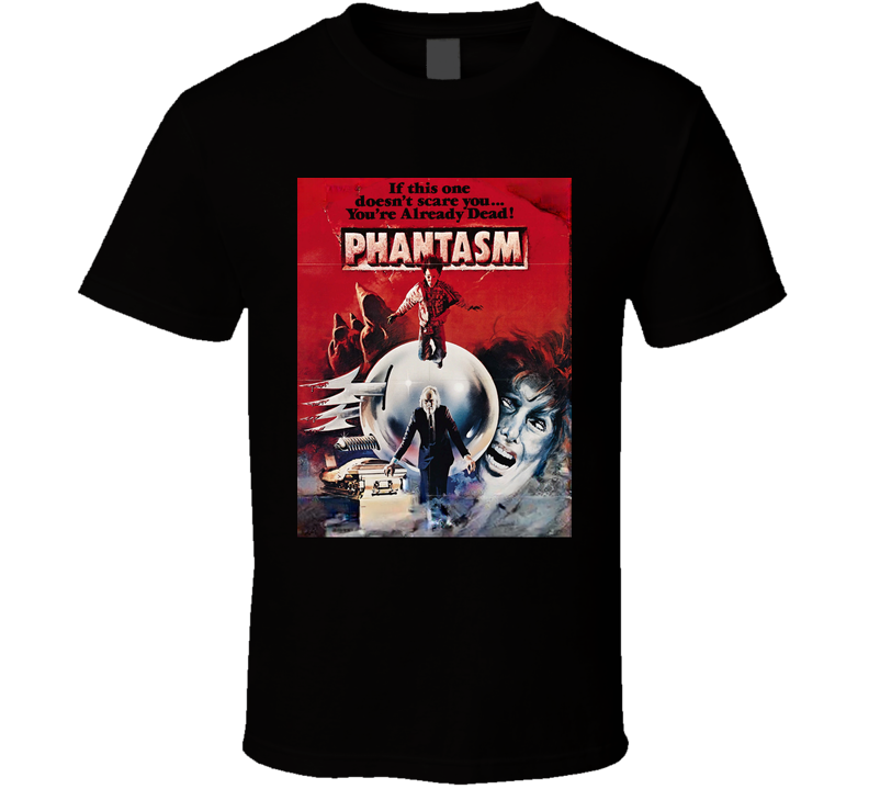 Phantasm 70s Halloween Scary Movie Fan T Shirt