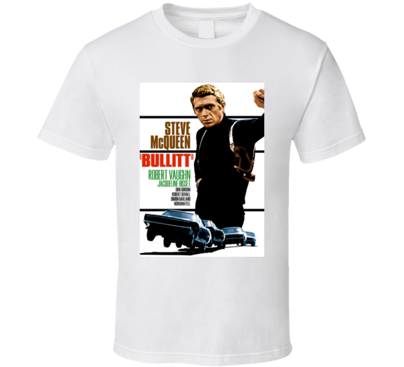 Bullit Movie 60s Fan T Shirt