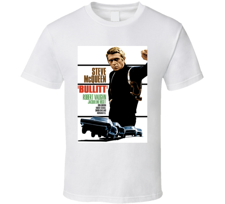 Bullit 60s Movie Classic Fan T Shirt