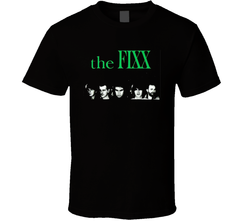 The Fixx New Wave Rock 80's t-shirt London England