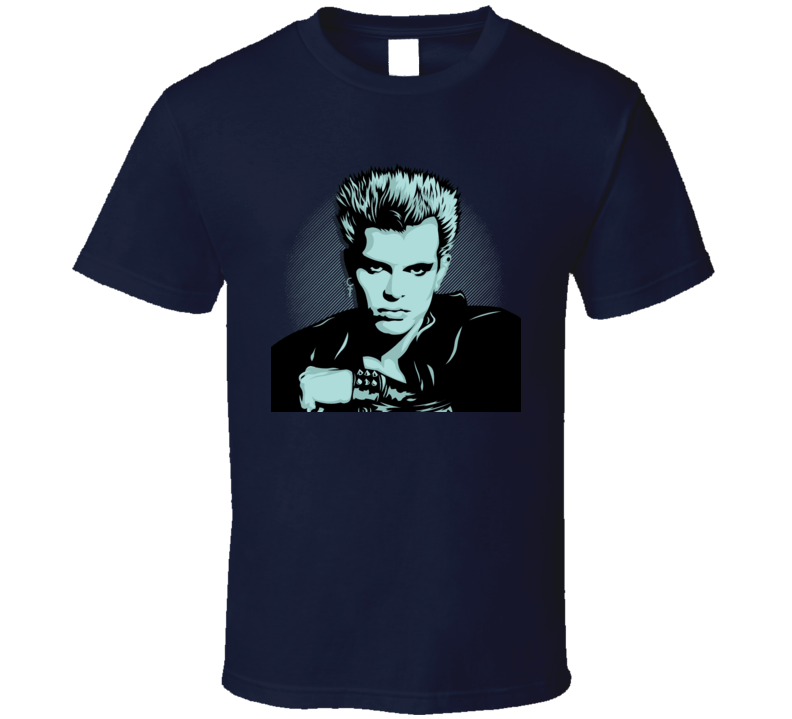 Billy Idol t-shirt Punk Rock and Roll New Wave 80's music t-shirts