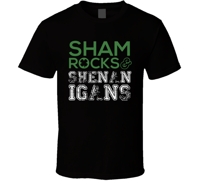 St. Patricks Day Shamrocks And Shenanigans Irish Pride T Shirt