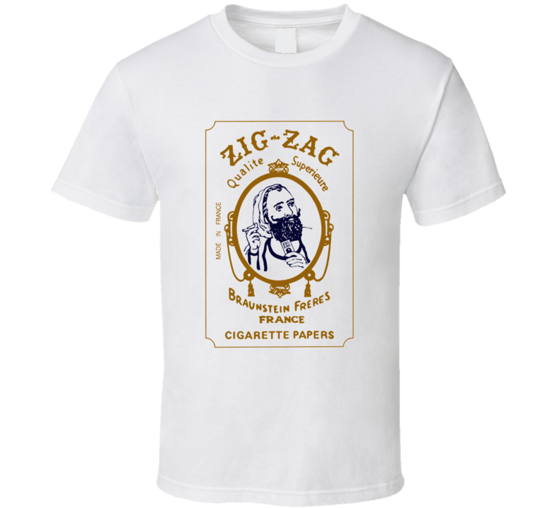 Zigzag Paper Rolling Company Mascot T Shirt