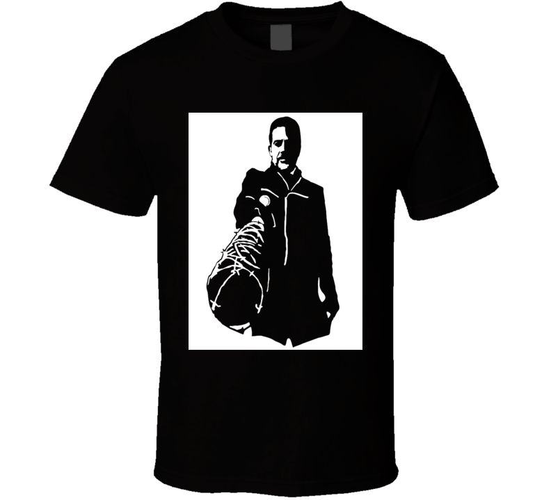 Negan and Lucille The Walking Dead bad guy Saviors leader t-shirt 2 Negan and Lucille The Walking Dead bad guy Saviors leader t-shirt 2