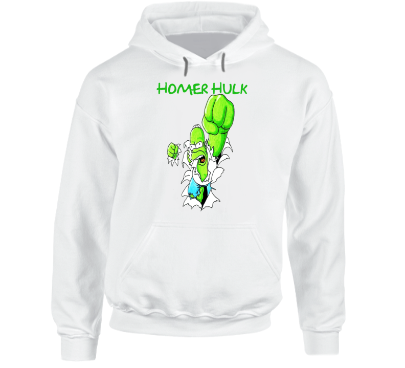 Homer Hulk Parody Simpsons Bruce Banner Fan T-shirt Homer Hulk Parody Simpsons Bruce Banner Fan T-shirt