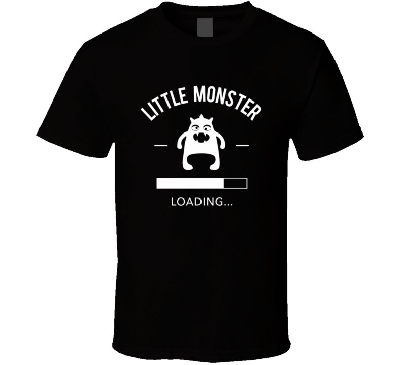 Little Monster Loading t-shirt funny video game inspired brat t-shirts