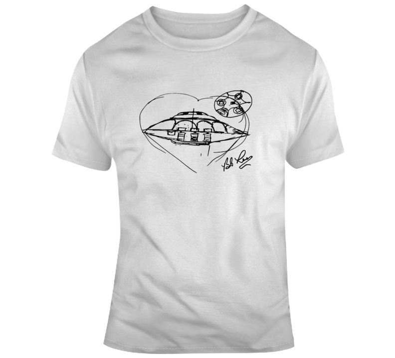 Bob Lazar Sketch Ufo Area 51 Navada Aliens T Shirt Bob Lazar Sketch Ufo Area 51 Navada Aliens T Shirt