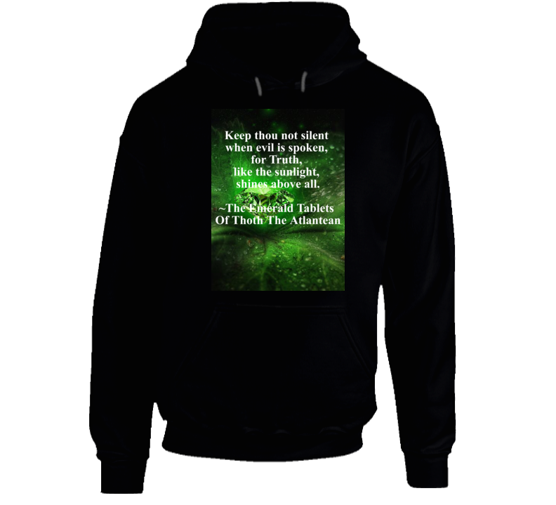 Emerald Tablets Ii Hoodie Emerald Tablets Ii Hoodie
