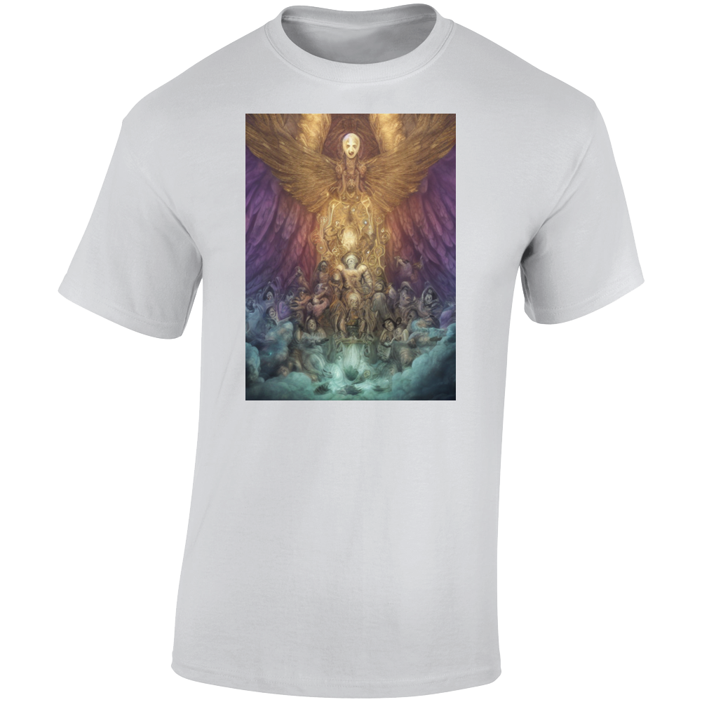 Angels Around The Throne Ii T Shirt Angels Around The Throne Ii T Shirt