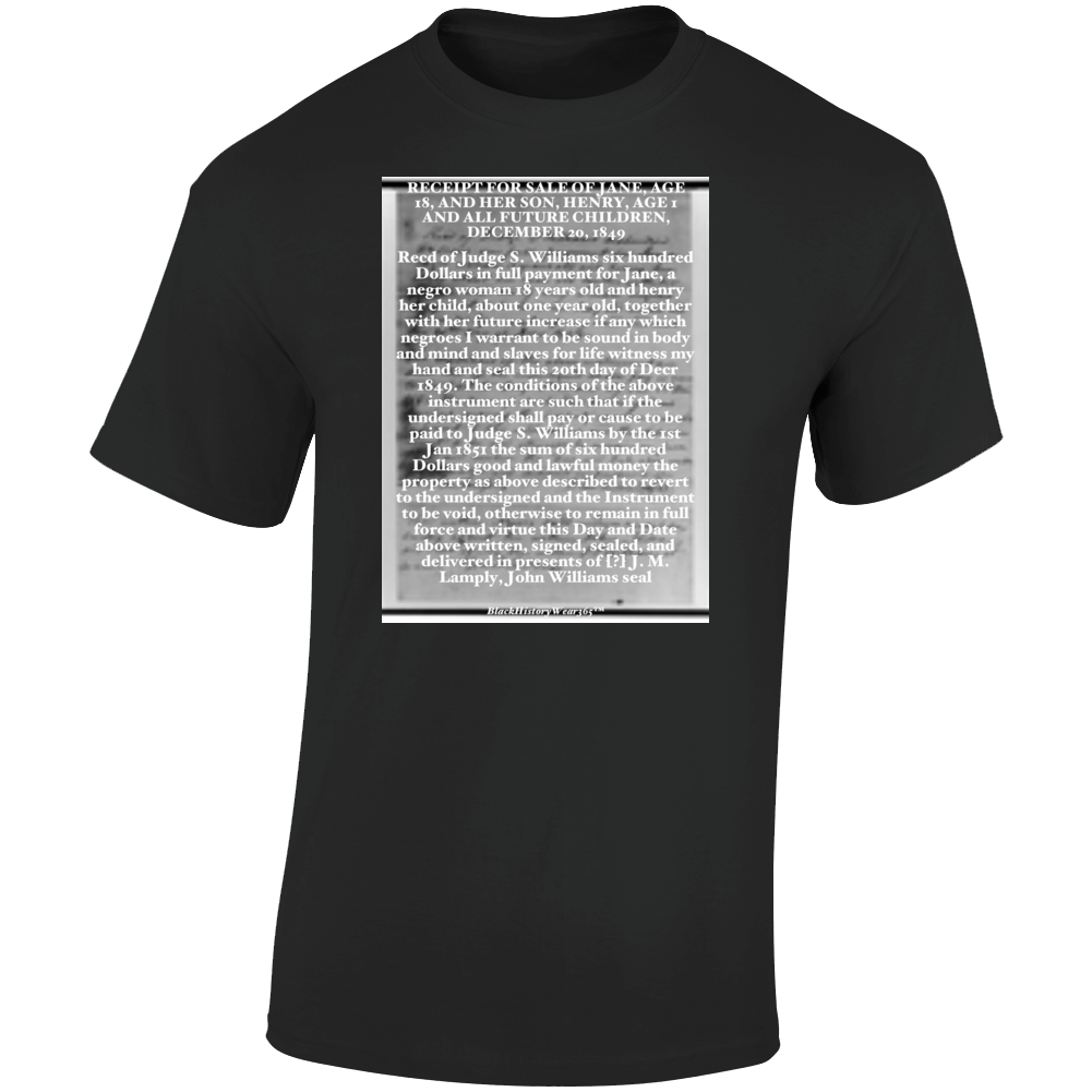 Slaves Narratives Collection T Shirt Slaves Narratives Collection T Shirt