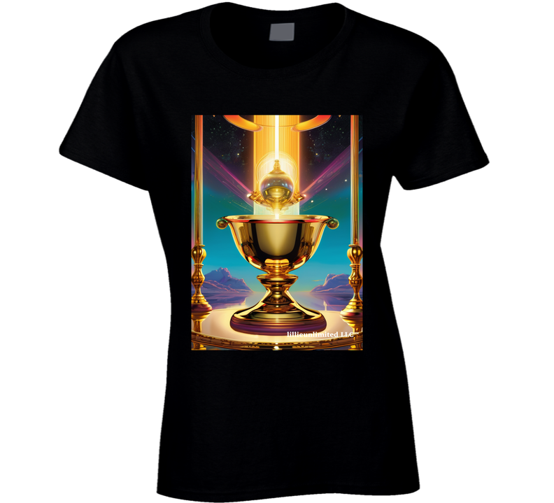 Ace Of Cups Ladies T Shirt Ace Of Cups Ladies T Shirt