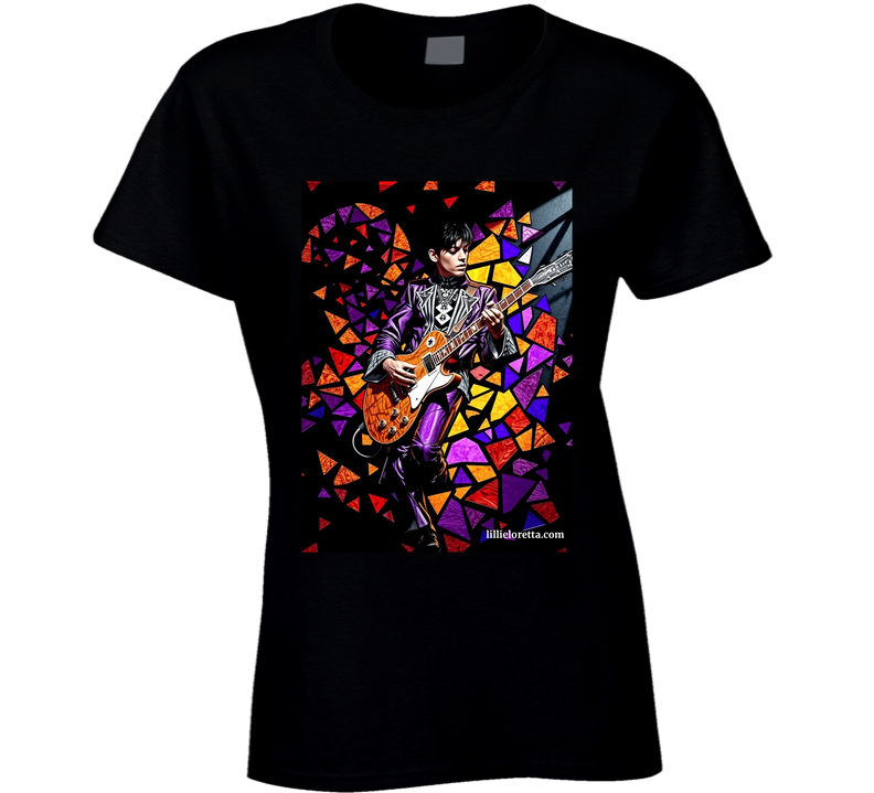 The Guitarist 4 Ladies T Shirt