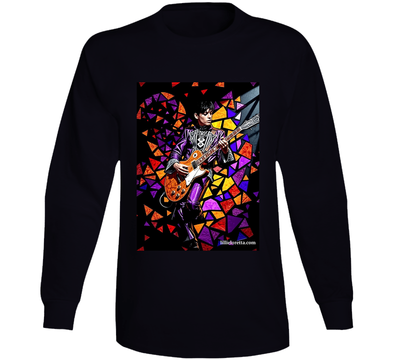 The Guitarist 4 Long Sleeve T Shirt The Guitarist 4 Long Sleeve T Shirt