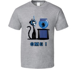 Extreme Diving Cat Fish Omg T Shirt 29218665