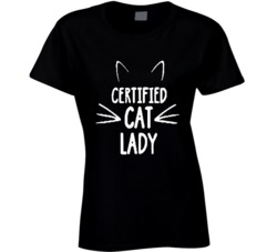 Certified Cat Lady T Shirt 29297758