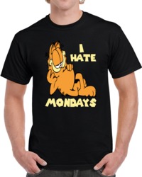 I Hate Mondays Garfield The Cat T Shirt 30637157