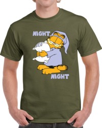 Night Night Garfield The Cat T Shirt 30637275
