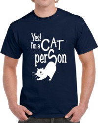 Yes I Am A Cat Person T Shirt 33133024