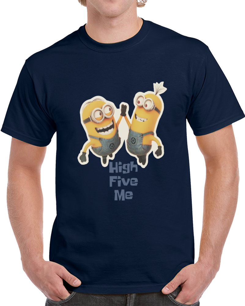 High Five Me Minions   T Shirt