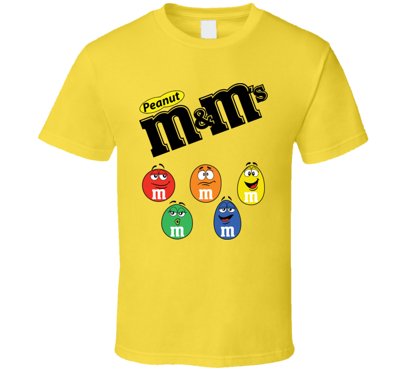 Peanut M And Ms Chocolate T Shirt Peanut M And Ms Chocolate T Shirt