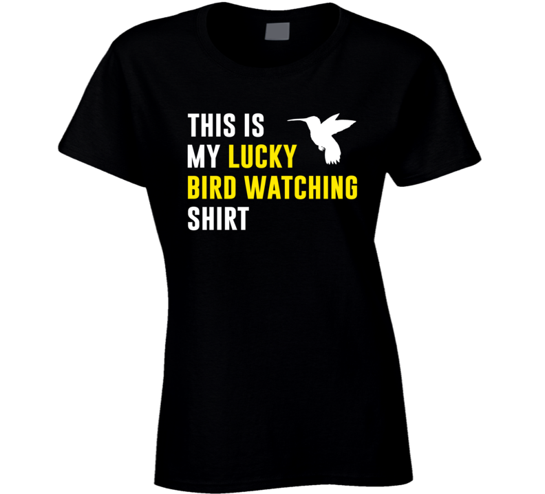 This Is My Lucky Bird Watching Birder Birding T Shirt