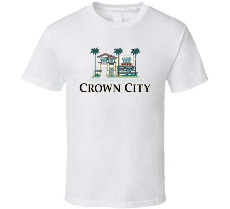Crown City San Diego Restaurant T Shirt Crown City San Diego Restaurant T Shirt