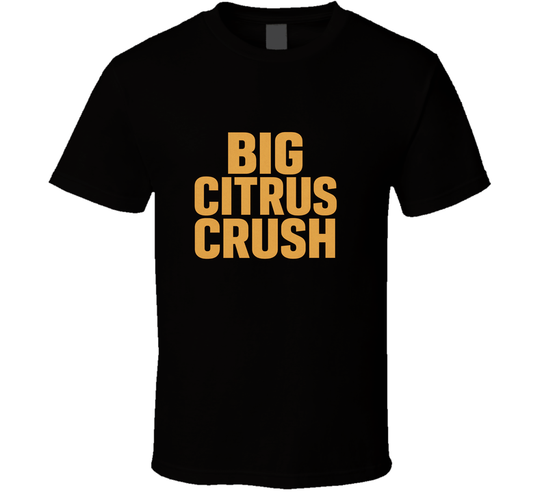 Domonique Orange – Big Citrus Crush T Shirt Domonique Orange – Big Citrus Crush T Shirt