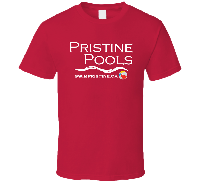 Pristine Pools 2025 New Logo T Shirt Pristine Pools 2025 New Logo T Shirt