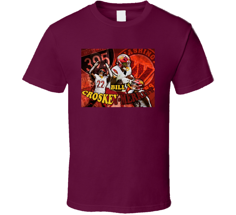 Bill Croskey-merrit Washington Football Fan T Shirt Bill Croskey-merrit Washington Football Fan T Shirt