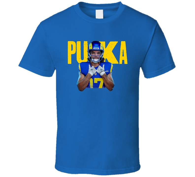 Puka Nacua Los Angeles Football Fan T Shirt Puka Nacua Los Angeles Football Fan T Shirt