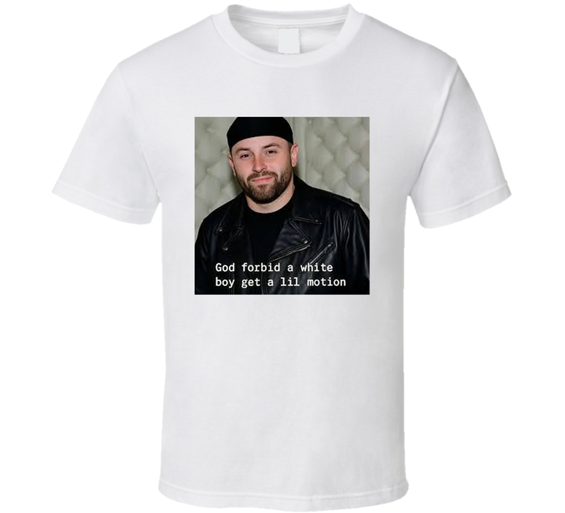 Vita Vea Wearing Baker Mayfield God Forbid A White Boy Get A Lil Motion T Shirt Vita Vea Wearing Baker Mayfield God Forbid A White Boy Get A Lil Motion T Shirt