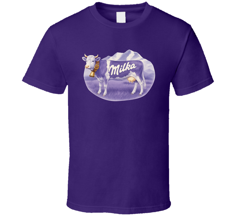 Milka Chocolate Confectionary Chocolate Lovers T Shirt
