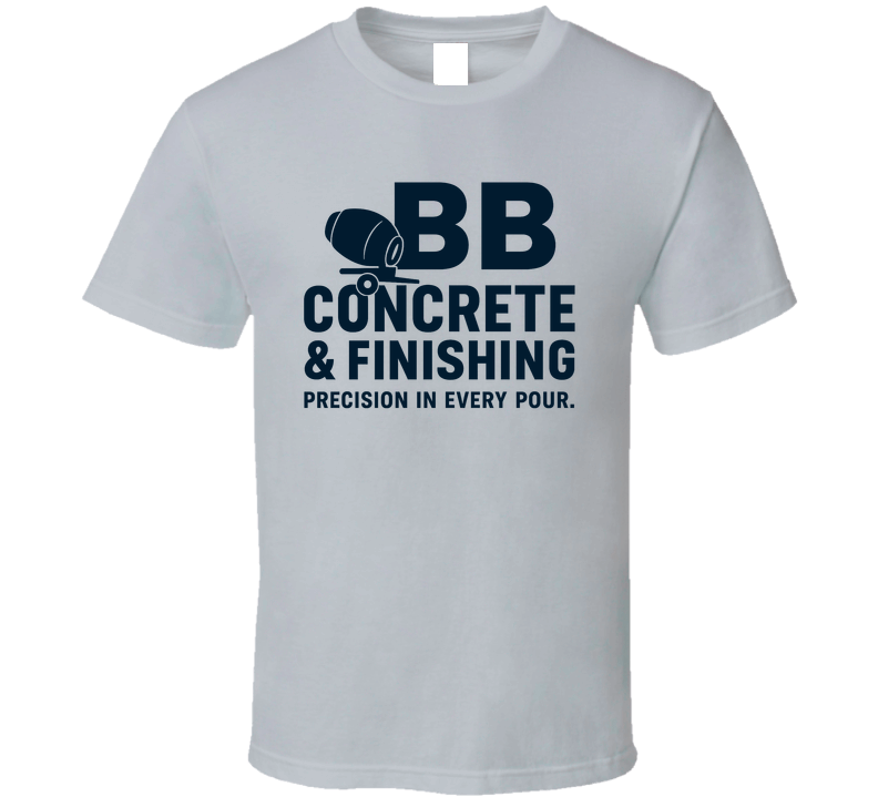 Bb Concrete Finishing T Shirt
