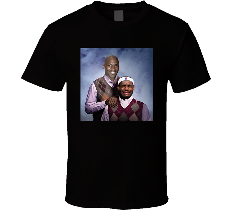 Michael Jordan And Lebron James Crying Step Brothers Fan T Shirt