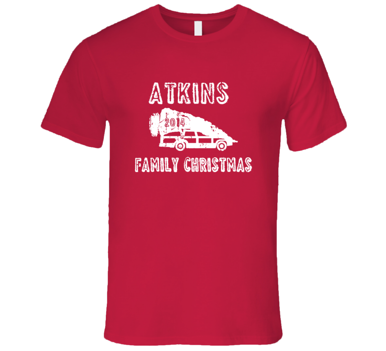 Atkins Family Christmas 2014 Vacation Parody T Shirt