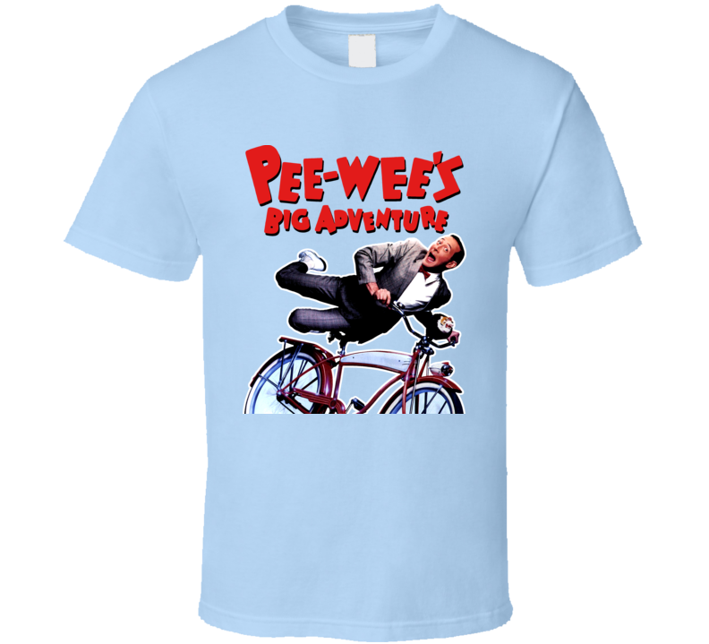 Pee Wee Herman Kids Show Movie Retro T Shirt